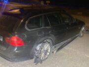 Una roda punxada frena la fugida d’un conductor ebri a Taradell