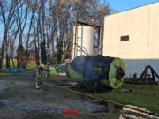 Foc a Santa Eugènia de Berga: crema una bobina d’una nau industrial