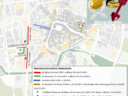 Talls de circulació a Vic pel Mercat del Ram