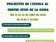 Inauguració de l’Exposició dels Projectes de l’Alumnat de l’Escola de Sentfores