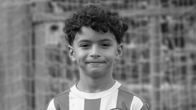 Imatge del Houssem El Abbadi Ouberai, jugador del Sub 9 'A'-UE Vic (via xarxes socials)